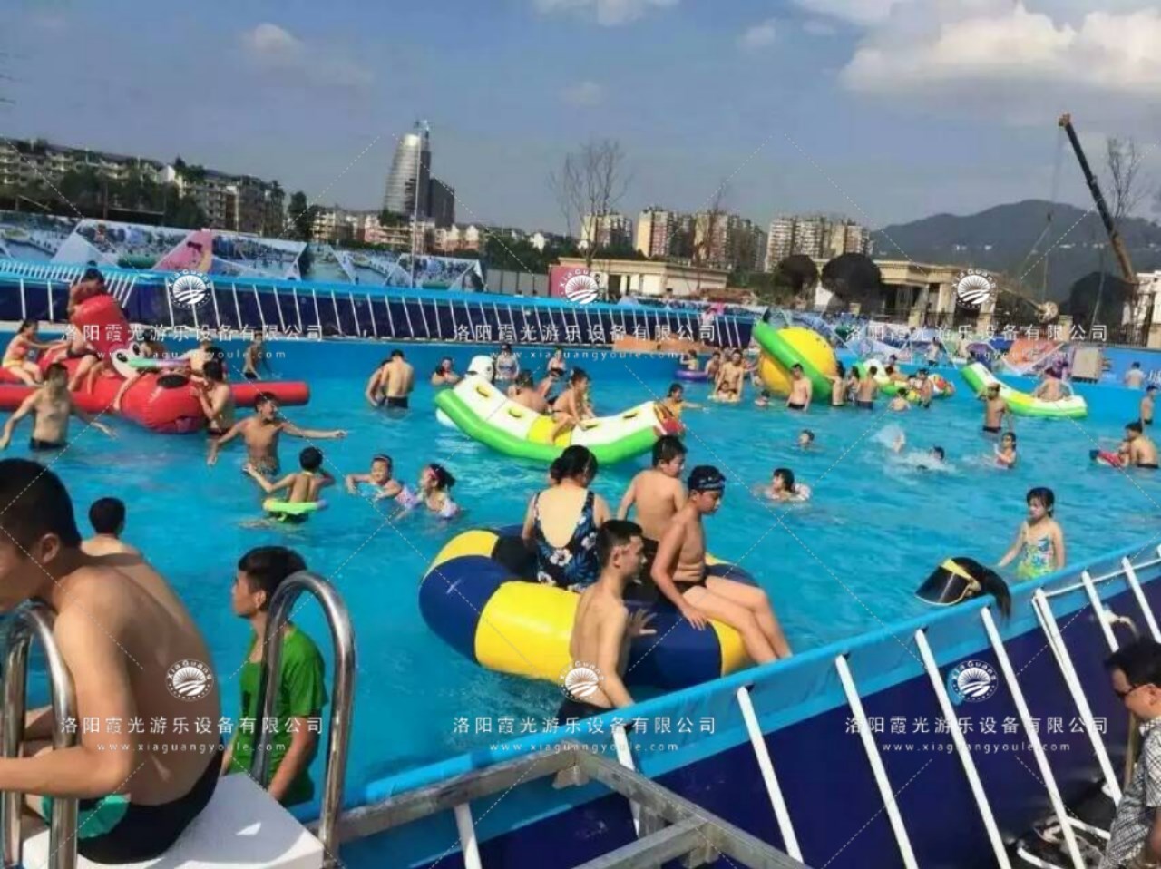 龙岗支架泳池